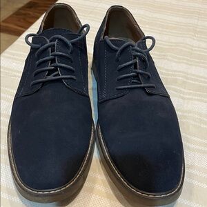 Banana Republic Navy Suede Leather Oxford size 10.5 men’s